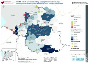 SYR_MAP_SNFI 2018 Access to Market Idleb and surrounding areas_28Jan2019_A4