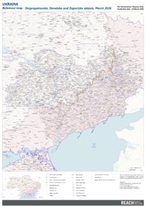 REACH UKR Map REF Dnipropetrovska, Donetska and Zaporizka oblasts Overview Map vertical 18 MARCH 2026 A0 EN