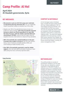 REACH_SYR_Factsheet_NES_CampProfile_AlHol_April-2024