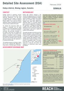 DSA III Factsheet Hobyo, Somalia - February 2020