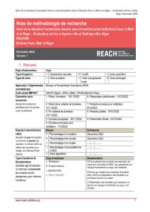 REACH NER - TOR Evaluation sur l'accès au foncier à Ayerou ville et Gothèye ville, novembre 2022