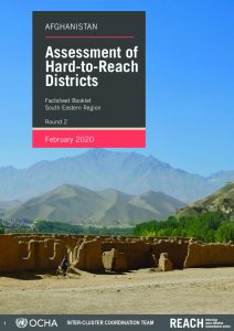 Assessement of Hard-to-Reach areas, South Eastern region booklet, February 2020