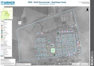 KRG - Erbil Governorate - Qushtapa Camp - Infrastructure - 05 January 2014