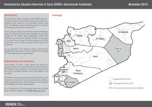 SYR_Factsheet_Governorate Factsheets_November 2016