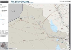 REACH IRQ Map REF Al Anbar CampLocation 23DEC2020 A1