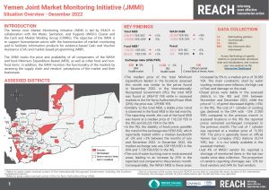 REACH YEM JMMI Situation Overview December 2022