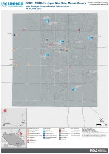 REACH_SSD_MAP_UNHCR_Kaya_General_Infrastructure_Jun18_A3