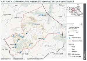 REACH SSD Nutrition Sites, Tonj North County
