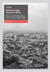 2020 Armenia Multi-Sector Needs Assessment Report, December 2020