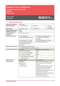 South Sudan - Emergency Assessment: Nagero County to Wau County Displacement ToR (November 2025)