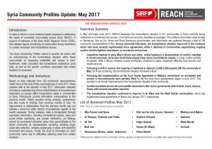 SYR_Factsheet_Community Profiles Update_May 2017