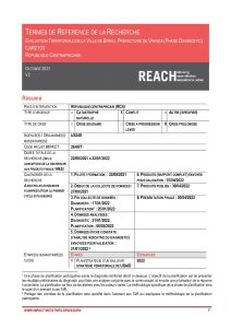REACH Central African Republic ToR EvaluationTerritoriale de la ville de Birao Octobre 2021