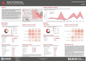SSD_Factsheet_Akobo Port Monitoring_July_2017