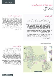 Al Hol camp profile ملف بيانات مخيم الهول (04-2024)