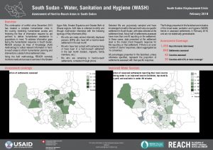 SSD_Factsheet_Assessment of Hard-to-Reach Areas WASH_February 2018