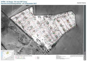 REACH_SYR_Map_Ein Issa_Camp_latrine_November2017_A0