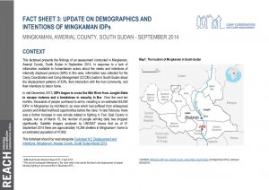 SSD_Factsheet_BorDisplacement_Mingkaman_IDPDemographicsandIntentions_Sep2014
