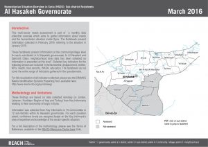 Sub-districts factsheets_Al Hasakeh governorate_March 2016