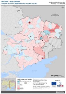 UKR_Map_East Ukraine _Change Of Registered IDPs_03MAY2018_A4