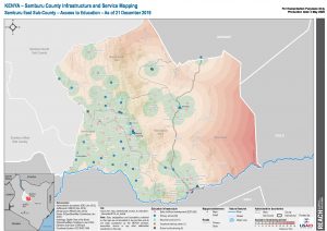 REACH KEN Map Samburueast access to education December2019 a3 potrait