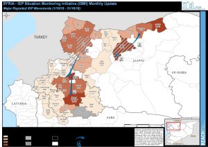 SYR_Map_CCCM_ISMI Monthly Standalone Movement Overview_October 2018