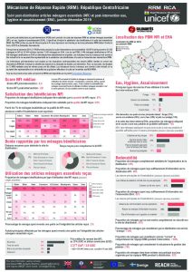 Rapid Response Mechanism (RRM), Central African Republic – 2019 PDM Annual Factsheet (FR)