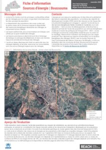 REACH Boussouma | Sources d'énergie des ménages