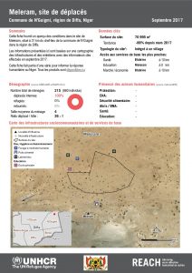 NER_Factsheet_Profil Site de Déplacés de Meleram_Septembre 2017
