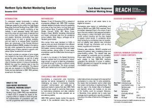 SYR_Situation Overview_Northern Syria Market Monitoring Exercise_December 2016