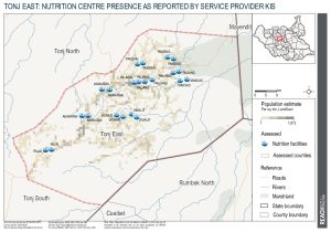 REACH SSD Nutrition Sites, Tonj East County