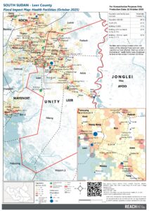 South Sudan - Flood Impact Health Facilities Leer County (October 2025)