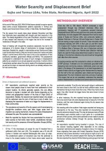 Water Scarcity and Displacement in Gujba and Tarmua, Yobe State, Nigeria