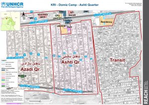 KRG-Duhok Governorate - Domiz Camp - Addressing System Quarters - 08 February 2014