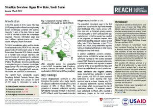 SSD_Situation Overview_Upper Nile_January-March 2019