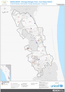 BGD_Map_CoxsBazar_ChildProtectionFacilities_Camp 26_28OCT2018_A1