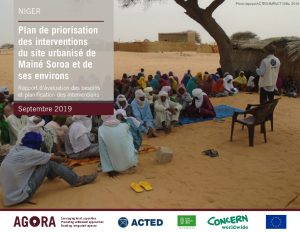 Niger - Plan priorisation Maine Soroa et Nguigmi - septembre 2019