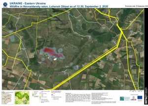 IMPACT UKR map EastUkraine WildfireSchastia 3Sept2020 A1