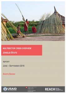 SSD_Report_Jonglei Multisector Crisis Overview_September 2016