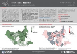 Assessment of Hard-to-Reach Areas, Protection Sectoral Overview, South Sudan - September 2019
