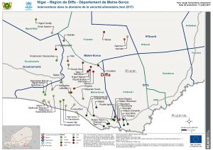 NER_Map_Diffa - Département de Maine Soroa - Interventions en Sécurité Alimentaire, mai 2017