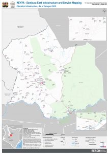 REACH KEN MAP SamburuEast Infrastructure and service mapping education August2020 A1
