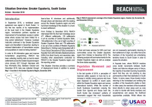 SSD_Situation Overview_Greater Equatorias_October-December_2018