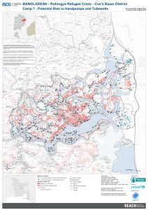 Bangladesh - Cox's Bazar - Camp 7 Potential Flood and Landslide Risk to Water Points
