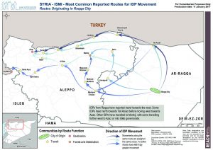 REACH_CCCM_SYR_ISMI_Most_Common_Routes_Ar_Raqqa_Origin_6Dec2016
