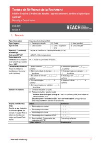 REACH RCA Termes de Référence Etude qualitiative marchés juillet 2021 Vf