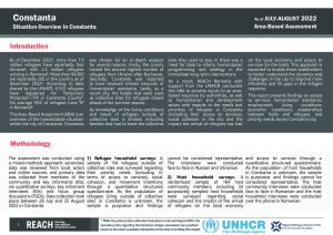 REACH Romania ABA Constanta Situation Overview (August 2022)