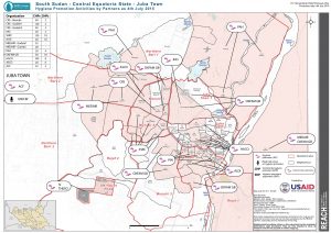 SSD_Map_Juba_Stm_HygienePromotionActivitiesByPartners_4July2015_A3L