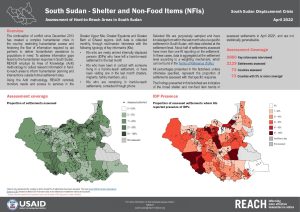 Assessment of Hard-to-Reach Areas: Shelter, April 2022
