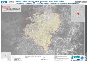 Bangladesh - Cox's Bazar - Kutupalong Extension Site Zone JJ Shelter Analysis
