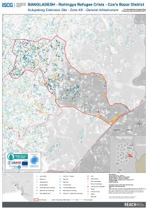 Bangladesh - Cox's Bazar - Kutupalong Extension Site - Zone KK Infrastructure - November 2017